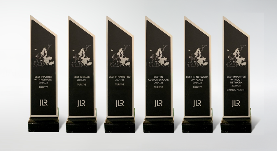 Six Awards from Jaguar Land Rover to Borusan Otomotiv Group