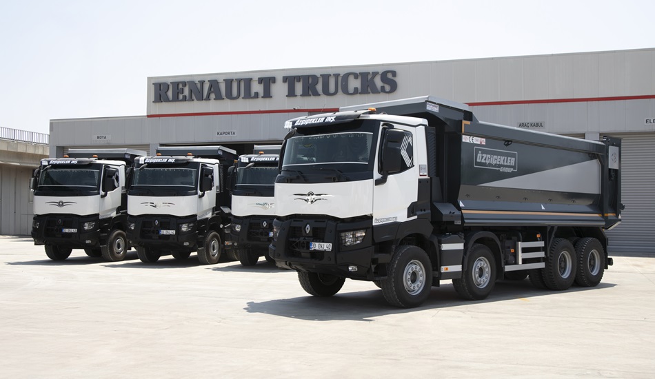 Özçiçek İnşaat’tan İkinci Renault Trucks K Xtrem Alımı