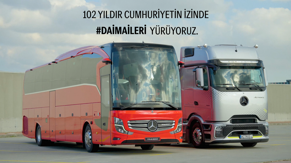 Cumhuriyet Yolunda Daima İleri: Mercedes-Benz Türk, Cumhuriyetin 102. Yılını “Cumhuriyet Yolunda” Filmiyle Kutluyor