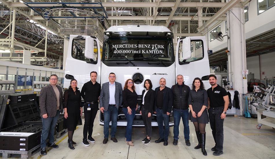 Mercedes-Benz Türk, Aksaray Kamyon Fabrikası’nda 400 Bininci Kamyonunu Üretti