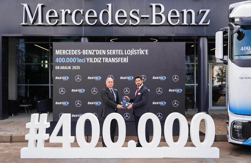 Sertel Grup Lojistik, Aksaray Kamyon Fabrikası’nda Üretilen 400 Bininci Kamyonu Filosuna Ekledi