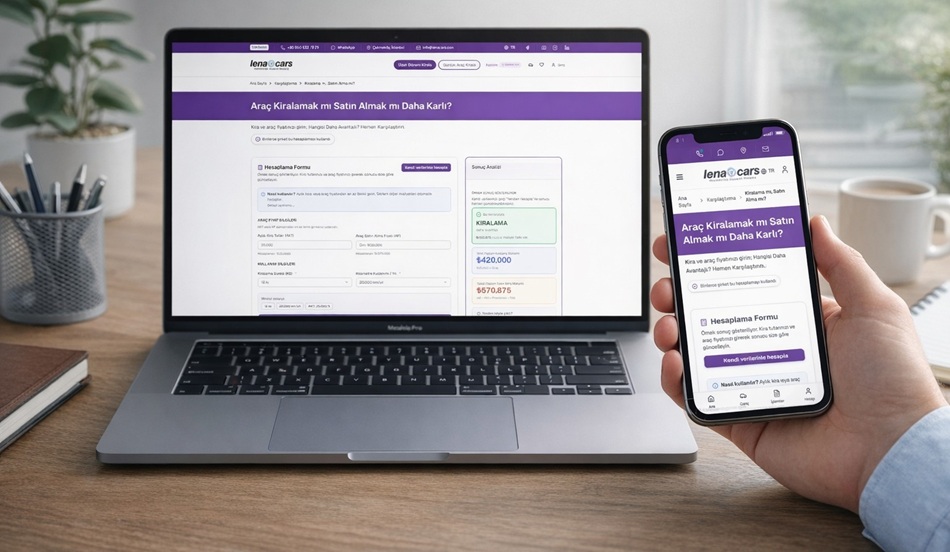 LenaCars Yeni Karşılaştırma Hizmetini Devreye Aldı