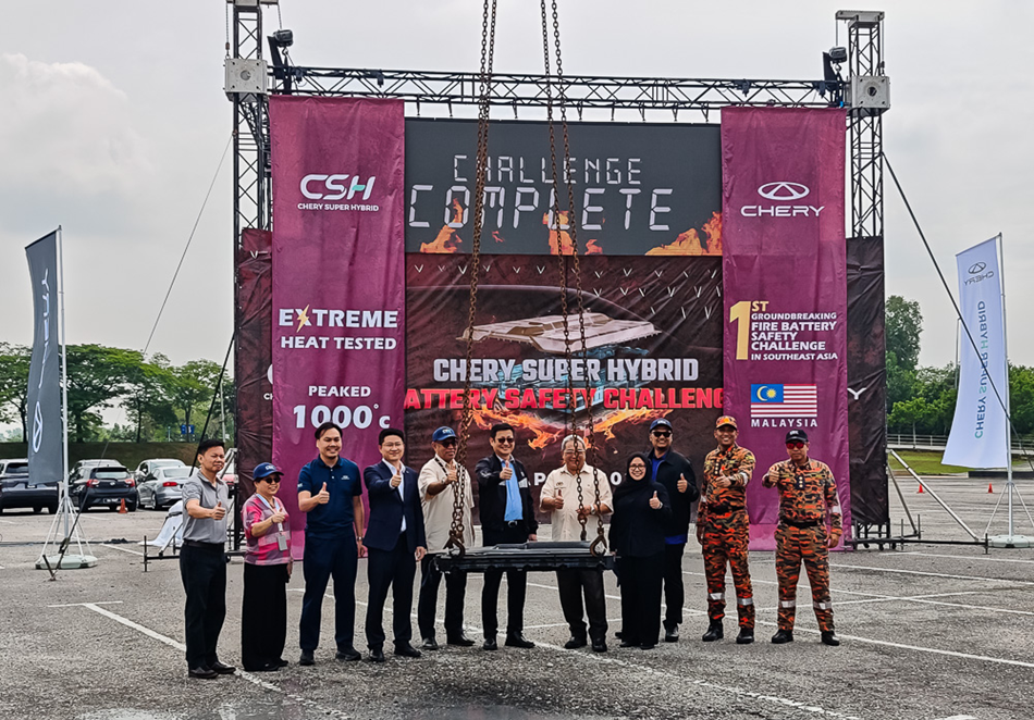 Chery CSH Malezya Güvenlik Challenge’ı Büyük Başarıyla Tamamladı!