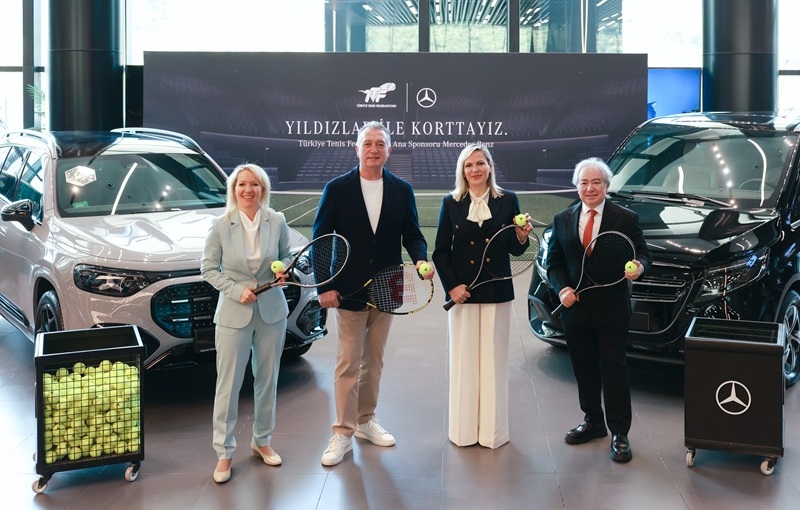 Mercedes-Benz Otomotiv, Türkiye Tenis Federasyonu’nun Ana Sponsoru Oldu