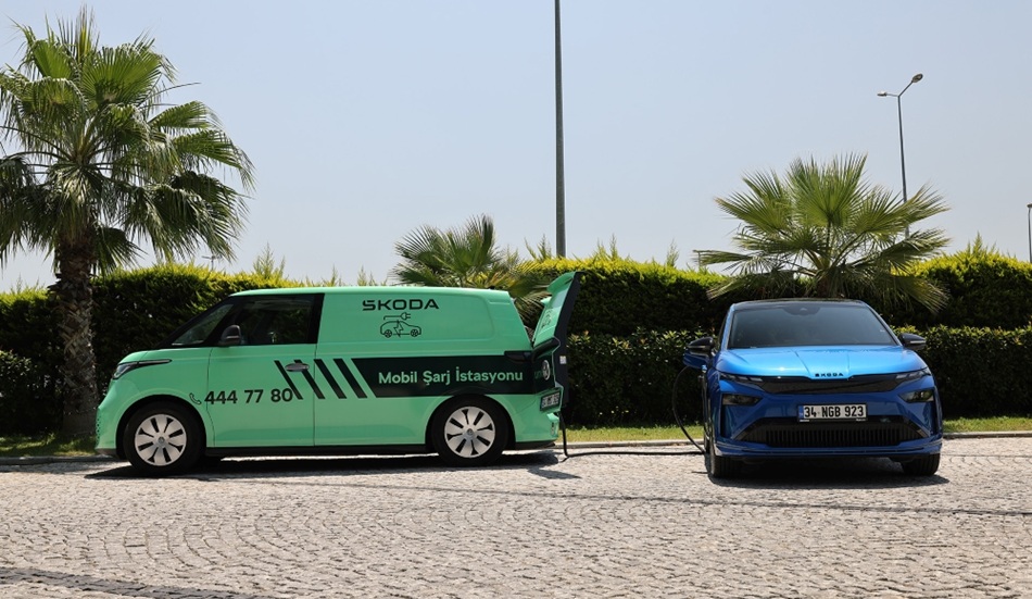 Škoda’nın Yenilikçi Mobil Şarj Hizmeti Kısa Sürede İlgi Odağı Oldu
