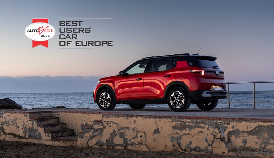 CITROËN C3 AIRCROSS AUTOBEST 2026’DA AVRUPA’NIN EN KULLANICI DOSTU OTOMOBİLİ SEÇİLDİ!