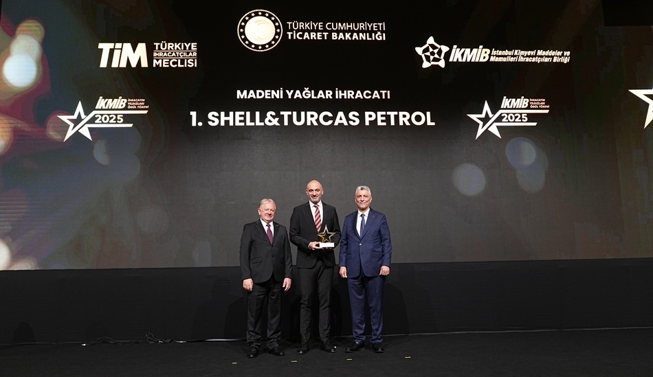 Shell&Turcas, Madeni Yağ İhracatında 10 Yıldır Zirvede