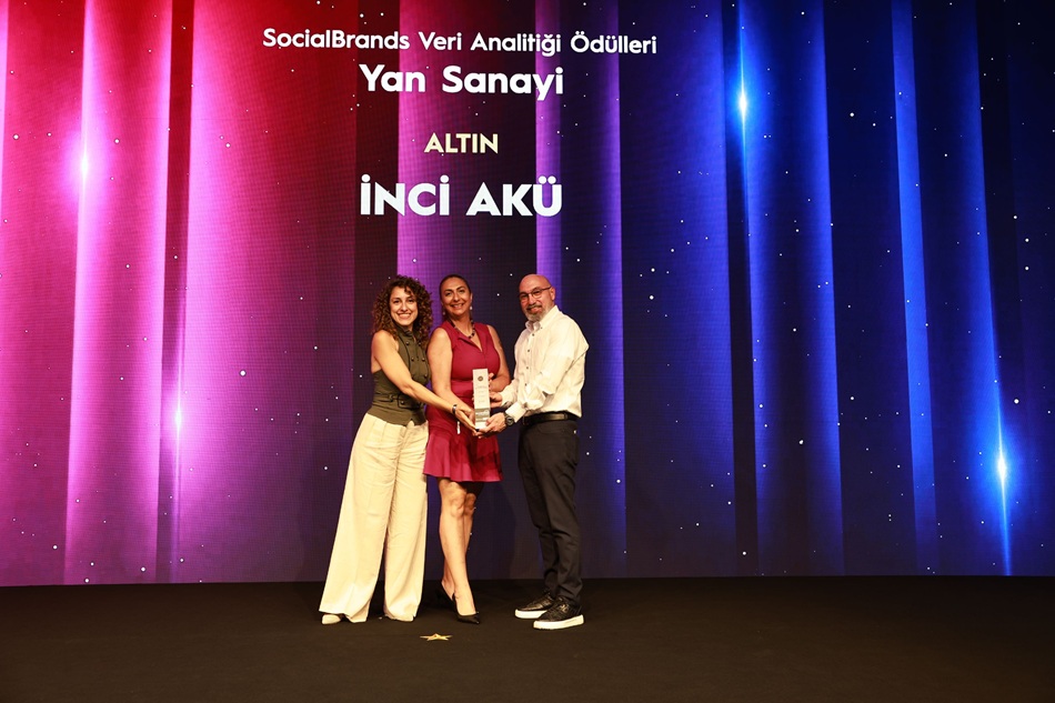İnci Akü, Brandverse Awards’ta  Yedinci Kez Zirvede