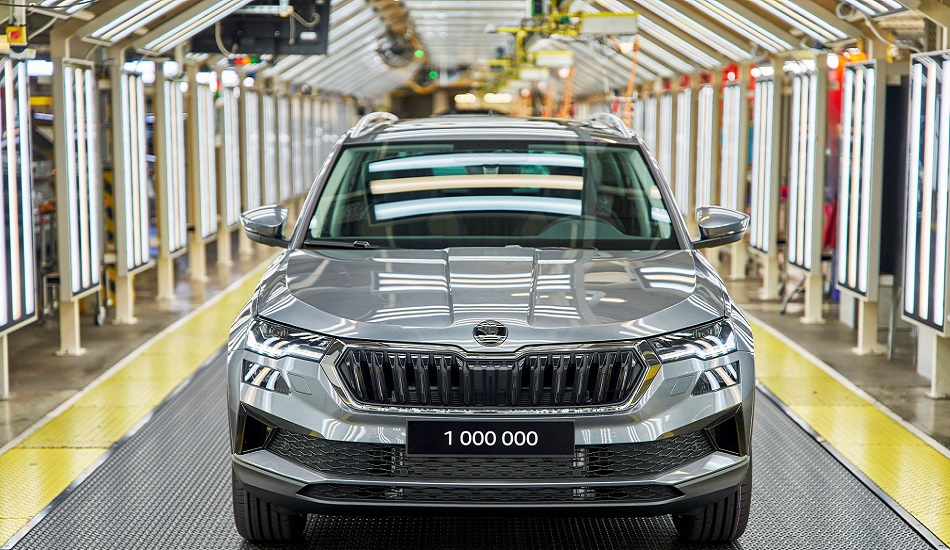Škoda Karoq Üretiminde 1 Milyonuncu Aracını Banttan İndirdi